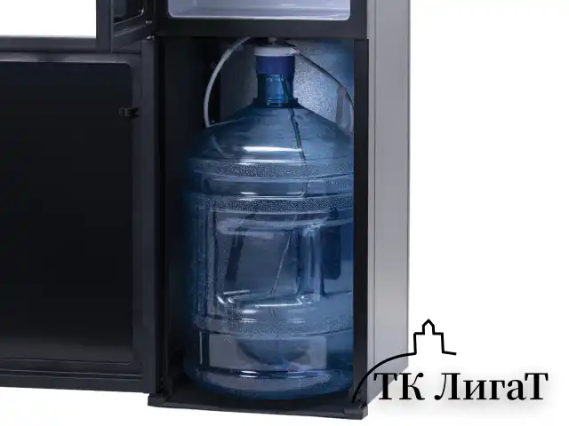 Кулер для воды с чайником SONNEN TBE-01 Tea Bar, напольный, ОХЛАЖДЕНИЕ ЭЛЕКТРОННОЕ, сенсорное управление, пульт ДУ, дисплей, шкафчик, 455749