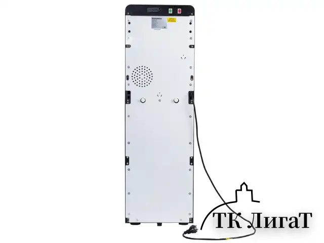 Кулер для воды SONNEN FSE-03G, напольный, нагрев/охлаждение электронное, НИЖНЯЯ ЗАГРУЗКА, 3 крана, зеркальный, 455753