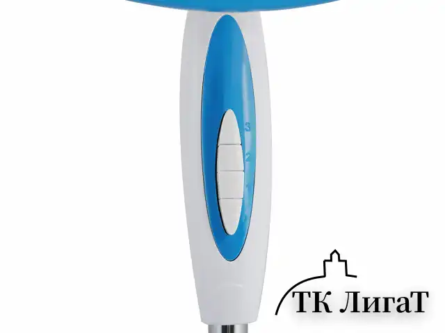 Вентилятор напольный, 3 режима, CENTEK CT-5015 Blue, d=43 см, 40 Вт, синий