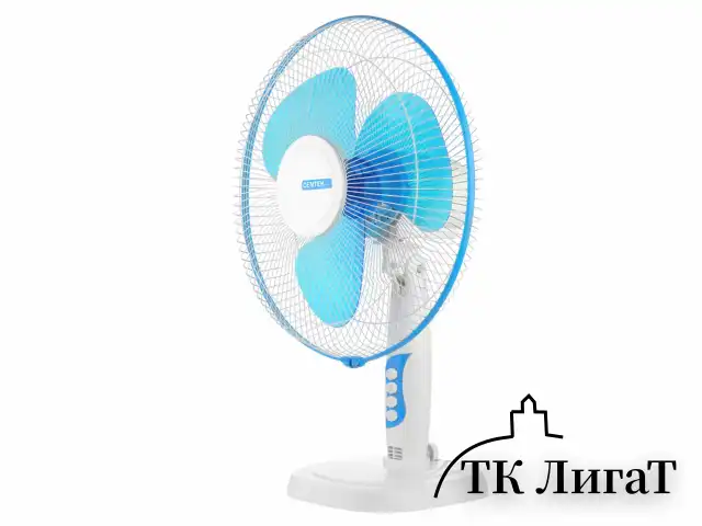 Вентилятор 3 в 1, напольный/настольный/настенный, 3 режима, CENTEK CT-5020 Blue, d=43 см, 40 Вт, синий