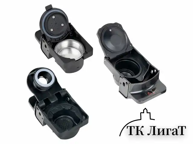 Кофемашина капсульная 3 в 1 для молотого кофе и капсул DOLCE GUSTO и NESPRESSO, SONNEN CM510, 1450 Вт, объем 0,6 л, 456336