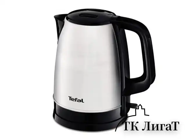 Чайник TEFAL KI150D30, 1,7 л, 2400 Вт, закрытый нагревательный элемент, сталь, серебристый, 7211001458