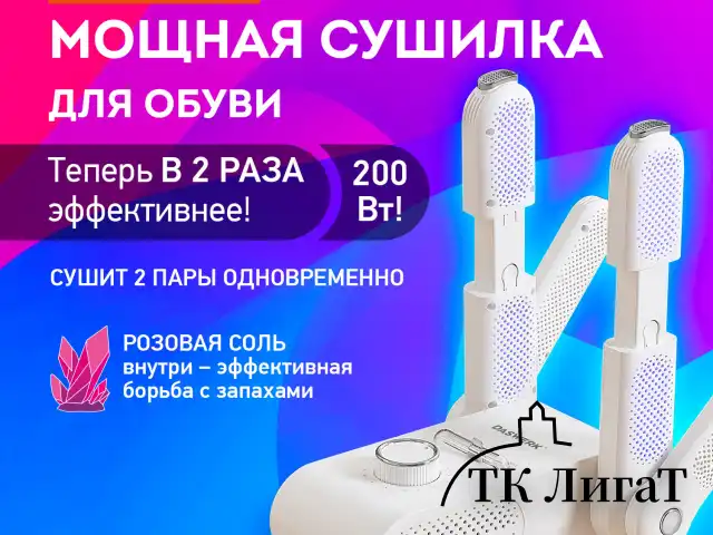Сушилка для обуви, варежек, перчаток, складная, с подсветкой и таймером, 200 Вт, DASWERK MAXI SD13, 456790