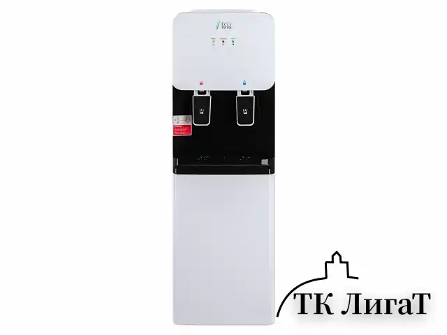 Кулер для воды ECOTRONIC J1-LCE XS, напольный, НАГРЕВ/ОХЛАЖДЕНИЕ ЭЛЕКТРОННОЕ, шкаф, 2 крана, белый, 11660