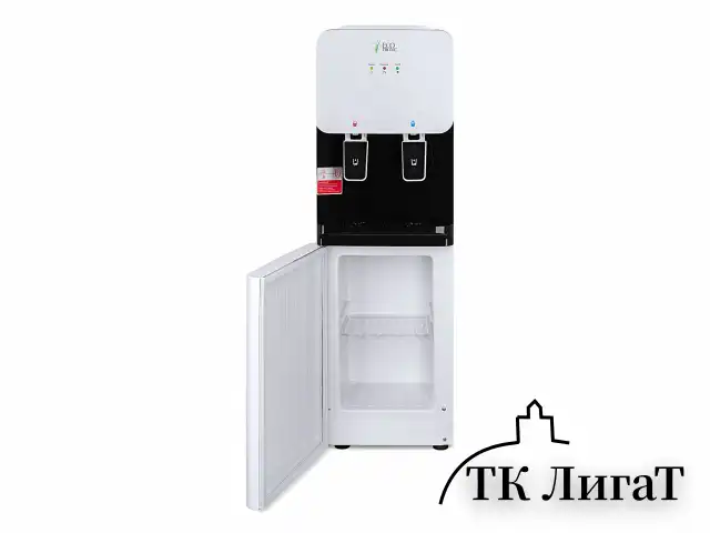 Кулер для воды ECOTRONIC J1-LCE XS, напольный, НАГРЕВ/ОХЛАЖДЕНИЕ ЭЛЕКТРОННОЕ, шкаф, 2 крана, белый, 11660