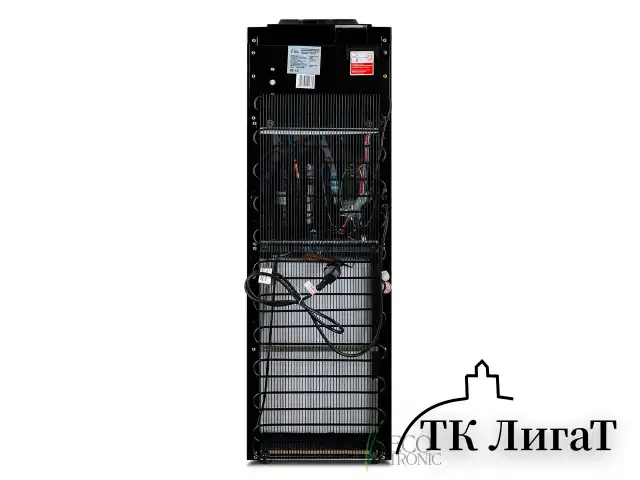 Кулер для воды ECOTRONIC K21-LF, напольный, НАГРЕВ/ОХЛАЖДЕНИЕ КОМПРЕССОРНОЕ, холодильник, 2 крана, черный, 11557