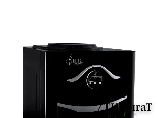 Кулер для воды ECOTRONIC K21-LF, напольный, НАГРЕВ/ОХЛАЖДЕНИЕ КОМПРЕССОРНОЕ, холодильник, 2 крана, черный, 11557