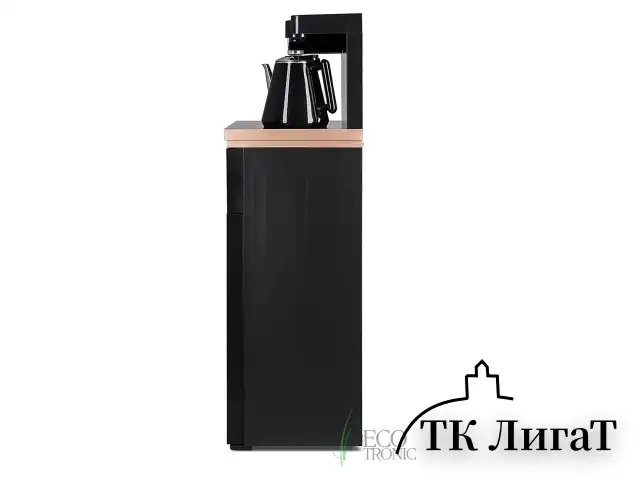 Кулер для воды с чайником, БЕЗ ОХЛАЖДЕНИЯ, ECOTRONIC TB12-LNR Tea Bar, напольный, шкаф, 2 крана, 12370