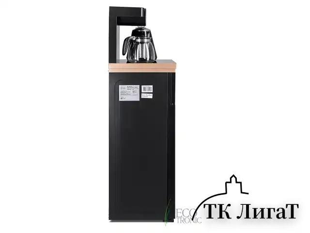 Кулер для воды с чайником, БЕЗ ОХЛАЖДЕНИЯ, ECOTRONIC TB12-LNR Tea Bar, напольный, шкаф, 2 крана, 12370