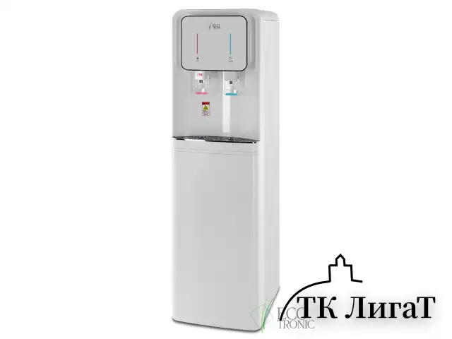 Пурифайер для воды ECOTRONIC A60-U4L напольный, НАГРЕВ/ОХЛАЖДЕНИЕ КОМПРЕССОРНОЕ, 2 крана, белый, 7138