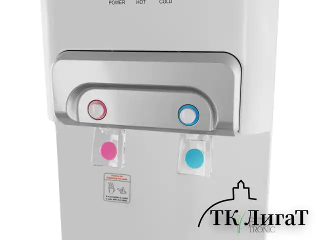 Пурифайер для воды ECOTRONIC V10-U4L напольный, НАГРЕВ/ОХЛАЖДЕНИЕ КОМПРЕССОРНОЕ, 2 крана, белый 7258