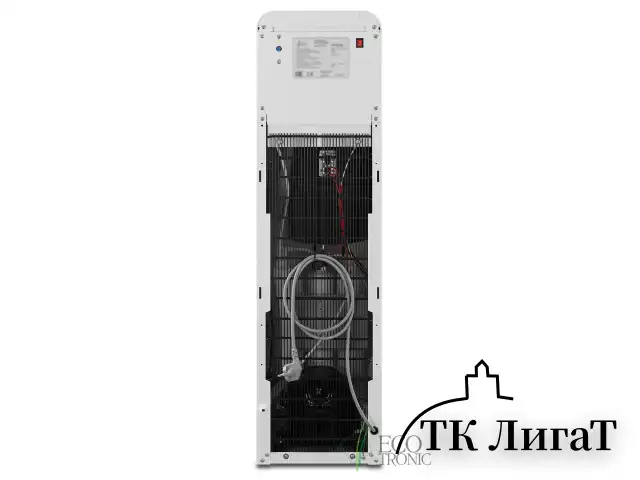 Пурифайер для воды ECOTRONIC V10-U4L напольный, НАГРЕВ/ОХЛАЖДЕНИЕ КОМПРЕССОРНОЕ, 2 крана, белый 7258