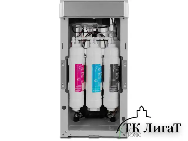 Пурифайер для воды ECOTRONIC V10-U4L напольный, НАГРЕВ/ОХЛАЖДЕНИЕ КОМПРЕССОРНОЕ, 2 крана, белый 7258