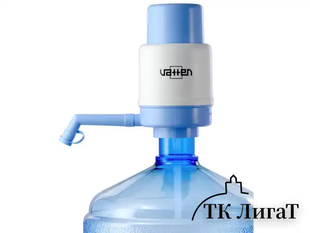 Помпа для воды VATTEN № 5, механическая, для бутылей 19 л, 0807, УТ-00000807