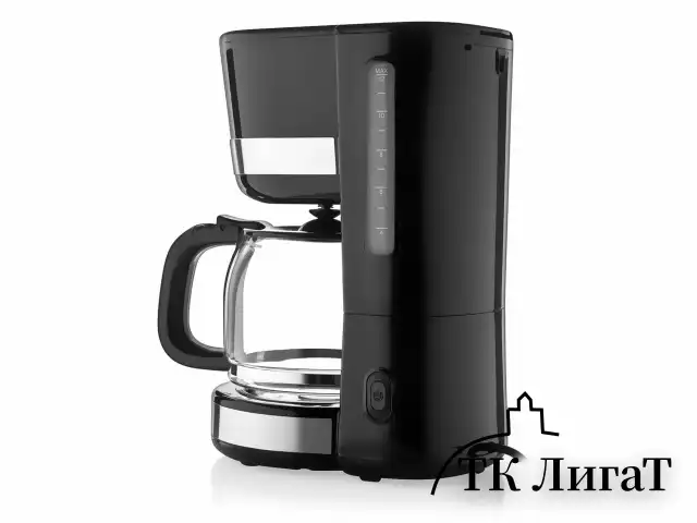 Кофеварка капельная BRAYER BR1120, 1000 Вт, объем 1,5 л, поддержание температуры, черная