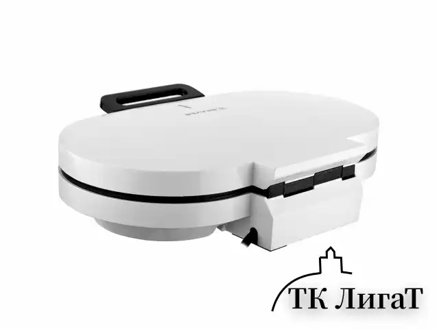 Электровафельница для вафель-сердечек BRAYER BR2302, 1200 Вт, 10 вафель, терморегулировка, белая