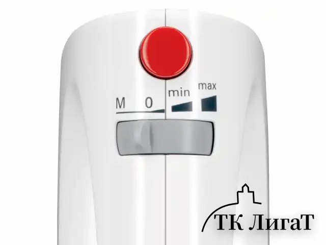 Миксер BOSCH MFQ3010, 300 Вт, 2 скорости, 2 венчика, 2 крюка для теста, белый