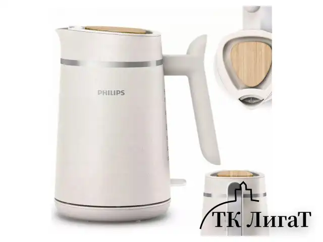 Чайник PHILIPS HD9365/10, 1,7 л, 2200 Вт, закрытый нагревательный элемент, пластик, слоновая кость