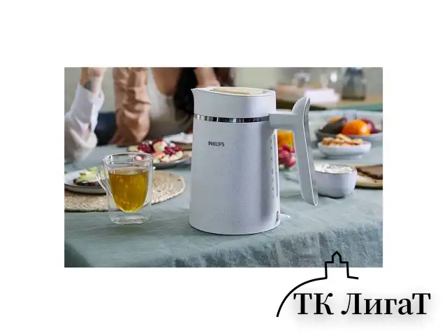 Чайник PHILIPS HD9365/10, 1,7 л, 2200 Вт, закрытый нагревательный элемент, пластик, слоновая кость