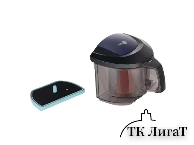 Пылесос LG VK69662N с контейнером "циклон", 1600 Вт, мощность всасывания 350 Вт, синий/черный