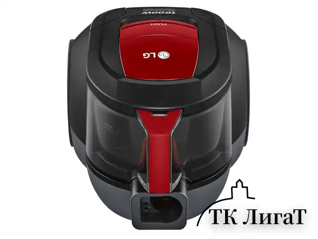 Пылесос LG VC5316NNTR с контейнером "циклон", 1600 Вт, мощность всасывания 330 Вт, красный/черный