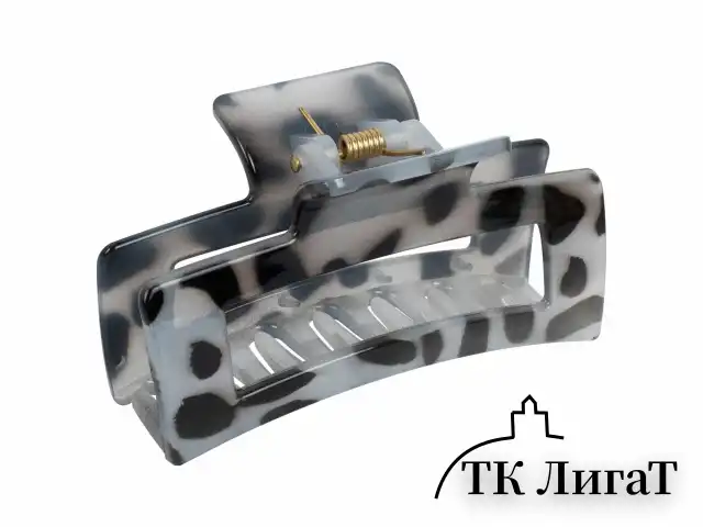 Краб для волос 8,5 см, глянцевый, АССОРТИ, MONTE VITA, 457003