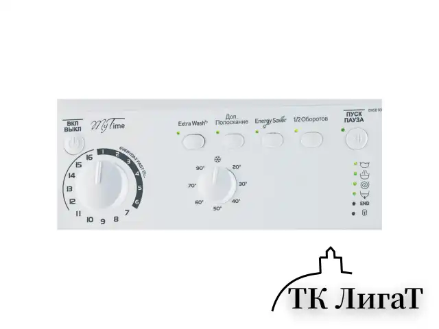 Стиральная машина INDESIT EWSB 5085 CIS, 800 об/мин, 5 кг, фронтальная загрузка, 16 программ, белая, 869991565300