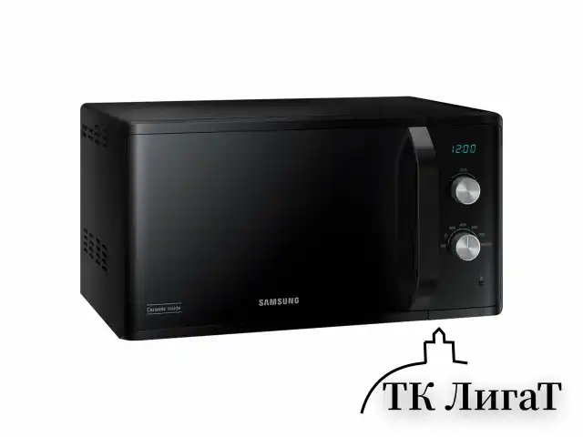 Микроволновая печь SAMSUNG MS23K3614AK/BW, объем 23 л, мощность 800 Вт, механическое управление