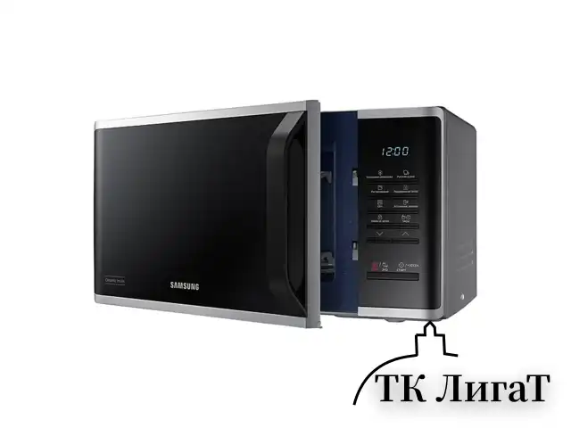 Микроволновая печь SAMSUNG MS23K3513AS/BW, объем 23 л, мощность 800 Вт, механическое управление
