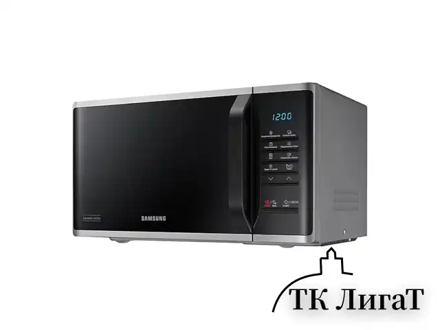 Микроволновая печь SAMSUNG MS23K3513AS/BW, объем 23 л, мощность 800 Вт, механическое управление