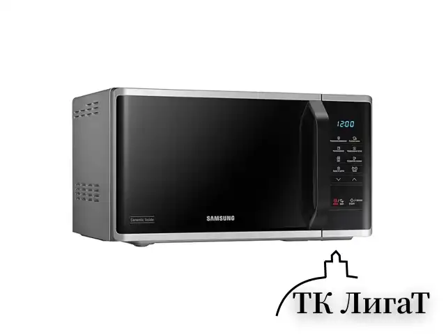 Микроволновая печь SAMSUNG MS23K3513AS/BW, объем 23 л, мощность 800 Вт, механическое управление