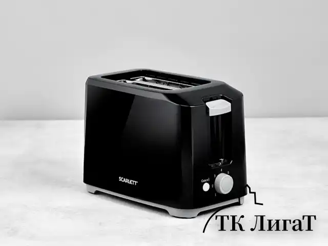 Тостер SCARLETT SC-TM11020, 700 Вт, 2 тоста, 7 режимов, механическое управление, пластик, черный