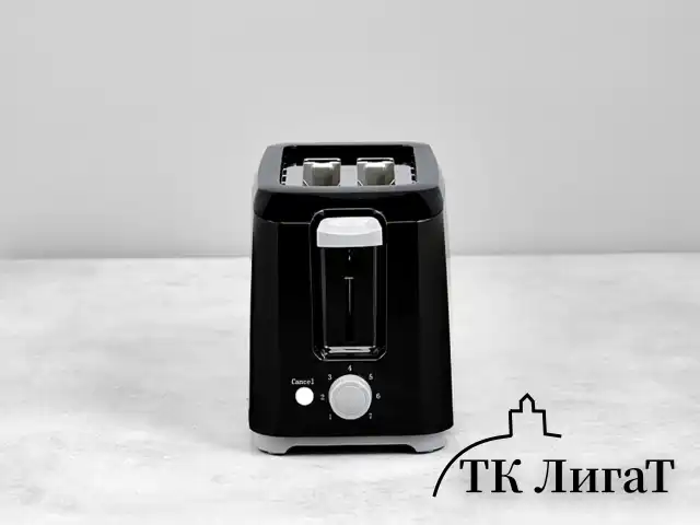 Тостер SCARLETT SC-TM11020, 700 Вт, 2 тоста, 7 режимов, механическое управление, пластик, черный