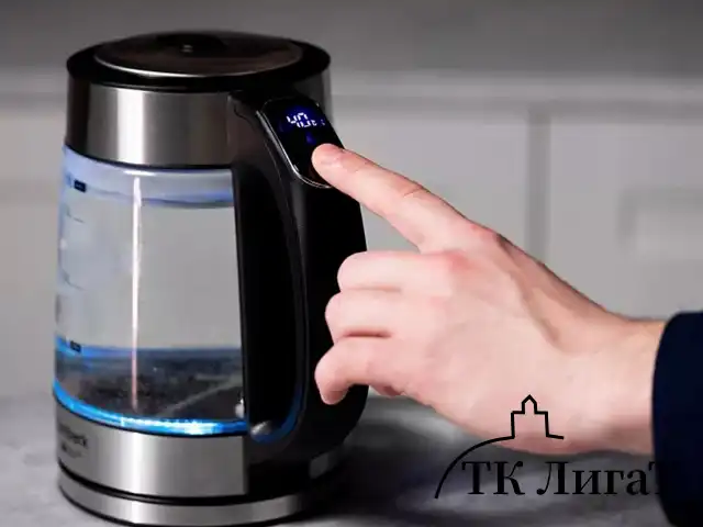 Чайник TIMBERK T-EK27G03, 1,7 л, 2200 Вт, закрытый нагревательный элемент, ТЕРМОРЕГУЛЯТОР, стекло, стальной