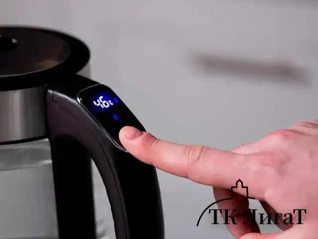 Чайник TIMBERK T-EK27G03, 1,7 л, 2200 Вт, закрытый нагревательный элемент, ТЕРМОРЕГУЛЯТОР, стекло, стальной
