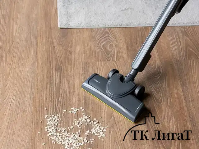 Пылесос вертикальный TIMBERK T-VCH-53, 2 в 1, мощность 600 Вт, контейнер 0,8 л, черный