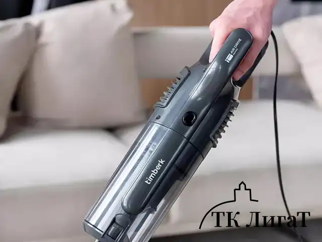 Пылесос вертикальный TIMBERK T-VCH-53, 2 в 1, мощность 600 Вт, контейнер 0,8 л, черный