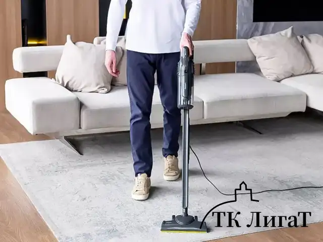 Пылесос вертикальный TIMBERK T-VCH-53, 2 в 1, мощность 600 Вт, контейнер 0,8 л, черный