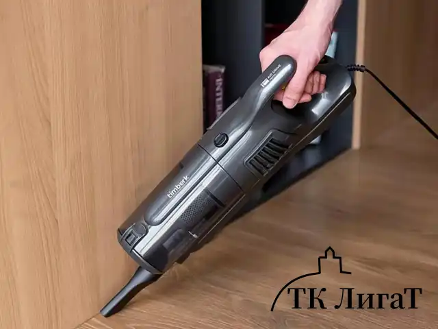 Пылесос вертикальный TIMBERK T-VCH-53, 2 в 1, мощность 600 Вт, контейнер 0,8 л, черный