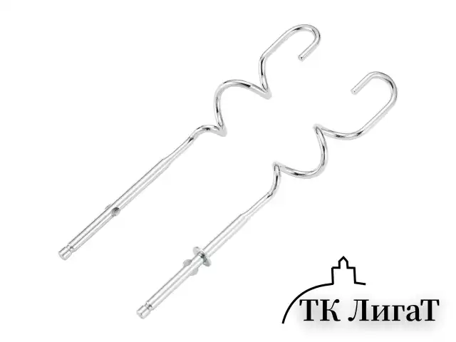 Миксер TIMBERK T-HM40S48, 700 Вт, 5 скоростей, 2 венчика, 2 крюка для теста, белый