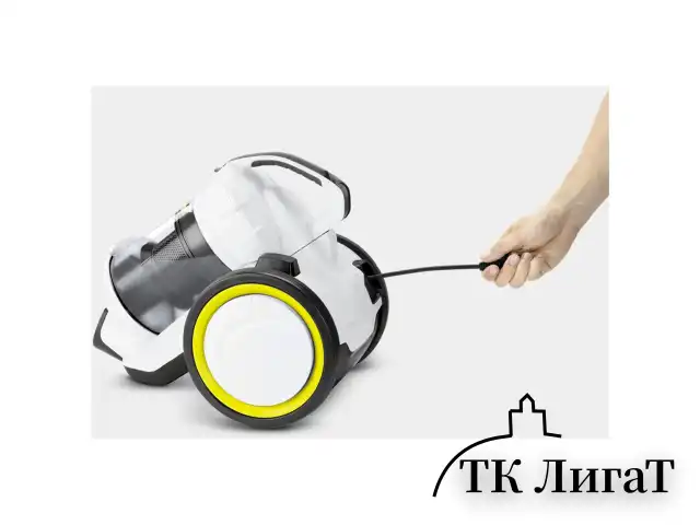 Пылесос KARCHER VC3 с контейнером "циклон", потребляемая мощность 700 Вт, белый, 1.198-053.0