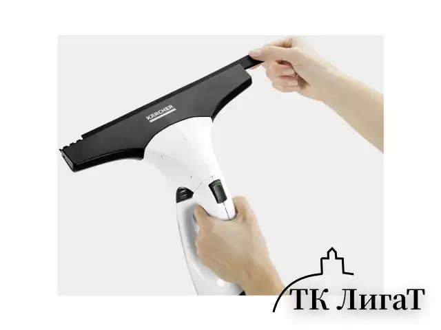 Стеклоочиститель аккумуляторный KARCHER WV 2 Plus, время работы 35 мин, белый, 1.633-640.0