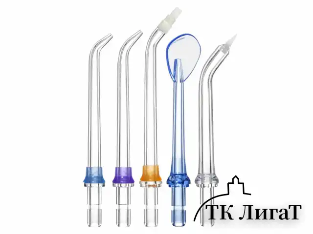 Ирригатор для полости рта REVYLINE RL 450 New, портативный, емкость резервуара 0,3 л, 5 насадок, черный, 7993