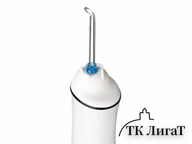 Ирригатор для полости рта REVYLINE RL 450 New, портативный, емкость резервуара 0,3 л, 5 насадок, белый, 7994