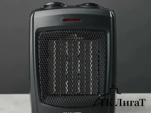 Тепловентилятор SCARLETT SC-FH1.511MC, 1500 Вт, 3 режима работы, черный