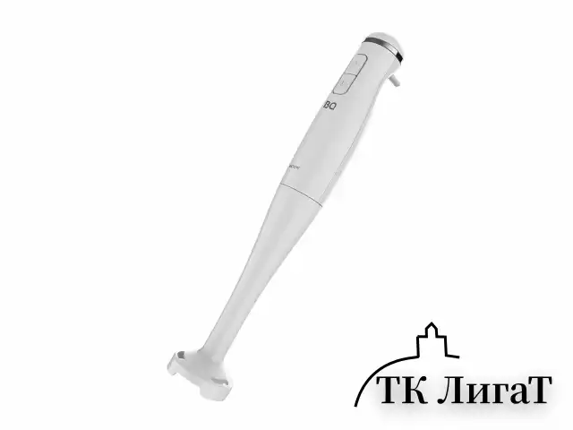 Блендер погружной BQ (БИ-КЬЮ) HB401P, 600 Вт, 2 скорости, 1 насадка, белый, 86189888