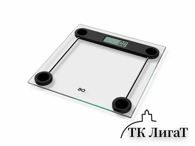 Весы напольные BQ (БИ-КЬЮ) BS1012, электронные, вес до 180 кг, квадрат, стекло, 86191610