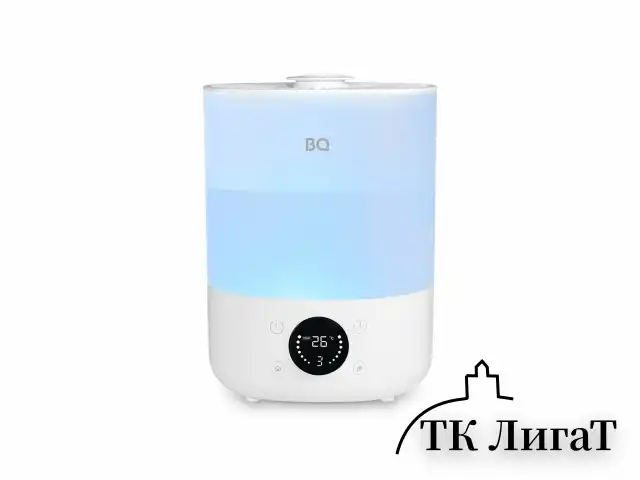 Увлажнитель воздуха BQ (БИ-КЬЮ) HDR1009, объем бака 4 л, 25 Вт, LED-дисплей, аромаконтейнер, белый, 86196444