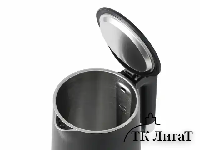 Чайник электрический с двойными стенками BQ (БИ-КЬЮ) KT1720P, 1,5 л, 2200 Вт, черный, 86198281