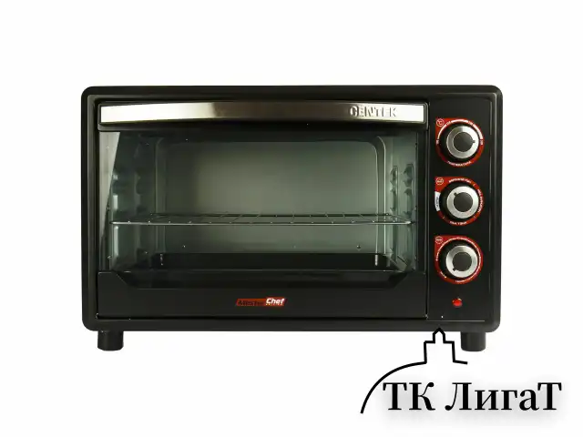 Мини-печь CENTEK CT-1530-36 GRILL, 1600 Вт, 36 л, ГРИЛЬ, таймер 90 мин., черная